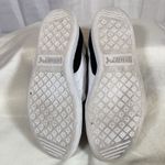 Puma  Women’s Sneaker Black Suede Leather Flat 356724-02 Gold Logo White Size 6 Photo 5