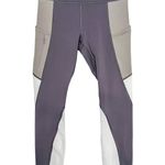 Athleta  7/8 Leggings Colorblock Up For Anything Legging Gray Photo 1