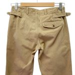 Ralph Lauren Vintage  Women's Chino Pants Size 2 Cotton Slim Fit Utility Dark Tan Photo 3