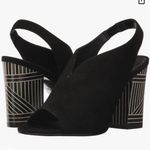 Pelle Moda Women's Black Madra Pump Slingback Heels Shoe S Photo 0