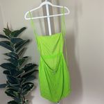 Lovers + Friends Blade Mini Dress Lime Green Small Photo 4