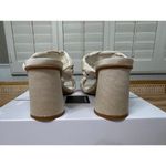 Dolce Vita Pheby Heel Beige Silk Textile Size 7 NIB Sophisticated Formal Slip Photo 8
