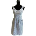 Sequin Hearts  Juniors‎ Womens Dress Size 9 Seersucker Striped Tank Lace Easter Photo 2