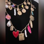 ZARA 3 Pack Gold Metal Charm Neckace Zinc SOLD OUT Bohemian Artsy Beach Resort Photo 1