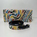 Fendi  X Sarah Coleman Multicolor Vitello Vertigo Zucca Horizontal Box Bag Clutch Photo 7