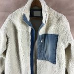 BLUE REVIVAL Sherpa & Denim Jacket MEDIUM Photo 4