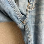 ZARA Women’s Skinny Blue Stretch Raw Hem Jeans Size 8 Photo 7