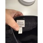 EXPRESS  Black MidRise Skinny Jeans Distressed Raw Hem Size 6 | Grunge Chic | Y2K Photo 6