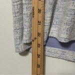 J.Crew  Textured Tank Top with Scallop Trim Blue Size XL Blue Tweed Photo 6