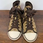 Coach  Women’s Signature C Garcia ankle high top sneaker shoe size 8.5 Photo 8