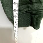 Aerie NEW Green Fleece Sherpa Soft Cozy Full Zip Loungewear Boho Hoodie M Photo 2