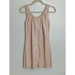 Dolce Cabo Faux Leather Sleeveless Dress size‎ xs Pink Photo 7