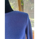 belle du jour Soft Knit Twist Front Long Sleeve Top Coastal Navy Size XS. NEW Photo 4