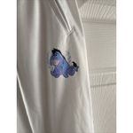 Disney Womens Medium White Wide Leg Eeyore Casual Pants Streetwear Athleisure Photo 1