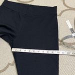 American Giant Women's Ponte Kick Flare Pant Pull on ankle pants, size 8 Black Photo 7