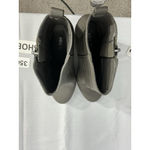 Nine West Womans Hartinsolo Size 6m Gray Zip Up Wedge Ankle Boots Photo 5