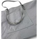 Rebecca Minkoff  washed nylon tote Grey Large Shoulder Bag Overnight Commuter Photo 6