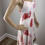 Old Navy Women Smocked Fit & Flare Cami Mini Dress Sz S Floral Summer zip up Photo 4