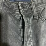 Hollister  Black Jean Shorts with Raw Hem and Distressed Look Button Fly Photo 3