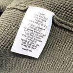 Parker Cargo Pocket V-Neck Sweater Olive Green Size Large Photo 8