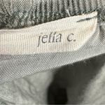 Jella Couture Jella Coutour olive green acid washed off shoulder top size medium Photo 3