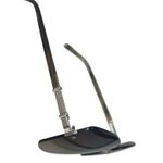 Barton Perreira Gloria Rimless Sunglasses in Tortoise, Silver, Whiskey Gradient Brown Photo 7