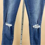 Garage Denim Womens 24 High Rise Distressed Raw Hem Medium Wash Jeans Cali Photo 3