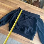 Good American  off the shoulder sweatshirt 3 Photo 6