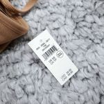 Aerie Superchill Seamless Corset Longline Bra Top Lace Trim Tan Beige Size XS Photo 5