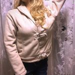 Straight Down Ultra Suede Warm Winter Coat | Jacket Photo 1