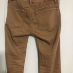 BDG mid rise cigaret ankle jeans camel women’s size 24 x 30 waist measures 26 Photo 5