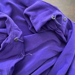 Ralph Lauren Lauren Ralph Purple Ruched Dress Photo 4