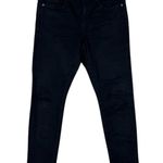 Loft  Modern Skinny Jeans Womens 29 Black Stretch Mid Rise Cropped Classiccore Photo 0