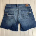 American Eagle  Outfitters Low Rise Cut off Jean Shorts Sz 0 Photo 1
