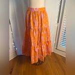 XiRENA Orange Pink Two Piece Maxi Outfit Size L Photo 5