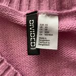 H&M Pink Cropped Sweater Photo 2