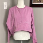 Gymshark Ori cropped sweatshirt lavender lilac workout Size Large Photo 0