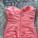 Faviana Couture Embellished Layered Cocktail Dress Pink Sorbet 6 Photo 7