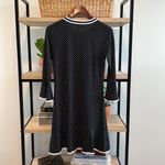 Michael Kors MICHAEL  Polka Dot Varsity LS Knit Dress, S Photo 6