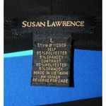 Susan Lawrence Ladies Black Open Front Cardigan With Faux Cami Size L 3/4 Sleeve Photo 8
