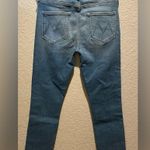 MOTHER Denim NWT  Mid Rise Dazzler Ankle Fray Jeans Riding Cliffside Size 26 Photo 4