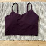 Athleta XS burgundy Crop Top Photo 3
