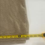 Free People Beach oversized Tan turtle neck textured sweater 100% cotton size m Photo 4