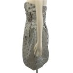 Eliza J  Embellished Strapless Metallic Satin Party Bridesmaid Dress Size 6 New Photo 8