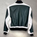 Alexander McQueen McQ Alexander‎ McQueen Paneled Bomber Jacket NWT Women's Sz IT 40 US 4/6 Photo 5