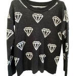 Black Diamond Pattern Sweater sz M Size M Photo 0