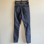 ZARA Highwaist Stretchable Skinny Jeans Gray Denim Pants Womens Size 4 Photo 5