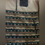 L.L.Bean Womens  fleece Aztec pullover sweater Photo 1