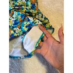 Boden Floral One Piece Swimsuit‎ Size 4 Green Photo 1