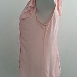 Elle pintuck Ruffle Keyhole Blouse top Pink Sleeveless
Medium womens NEW Photo 3